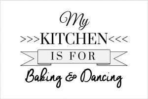 Kitchen is for Baking