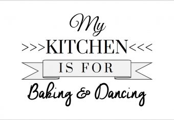 Kitchen is for Baking